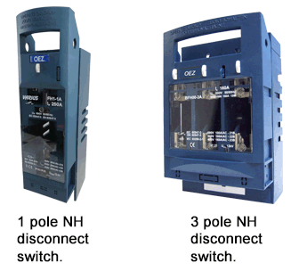 NH Disconnect Switch Poles