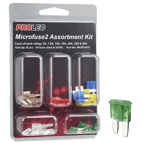 Micro2 Fuse Kit Assortment 35 pieces
